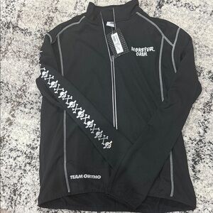 Black Monster Dash Zip-Up Jacket